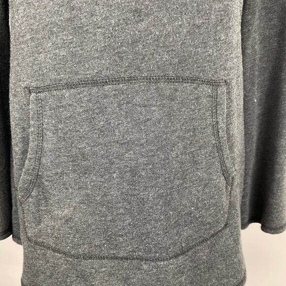 Artisians 1/2 Zip Embroidered Pullover Fleece Tunic Dark Gray Sweater Sz Medium - Picture 6 of 11